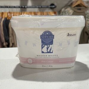 Scentsy Pink Cotton Washer Whiffs BN Never Opened Factory Sealed